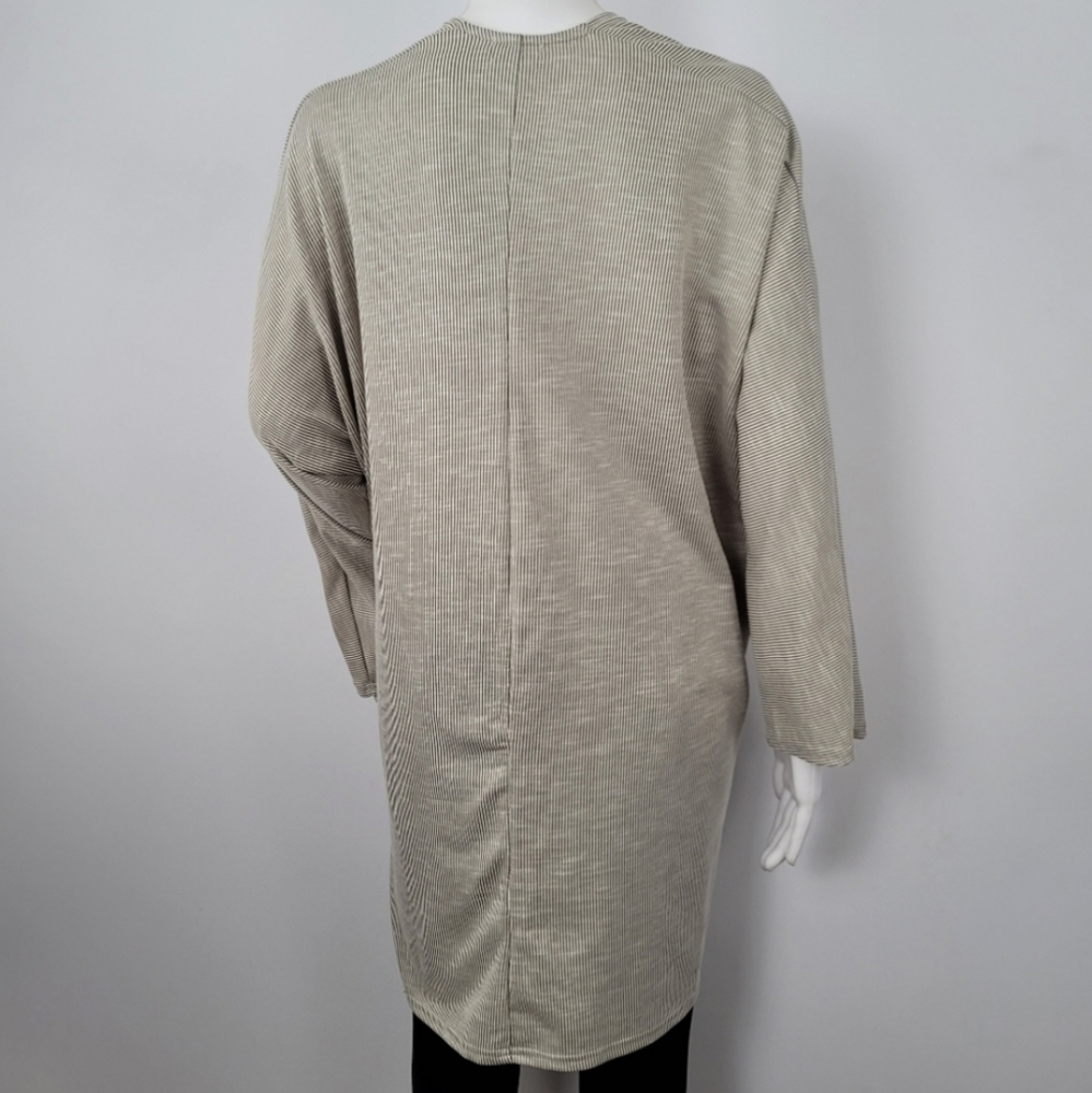 Antrophologie DONNI Relaxed Ribbed Coat Cardigan One size - Picture 9 of 13
